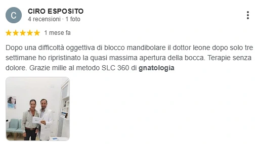 Testimonianza cliente 1